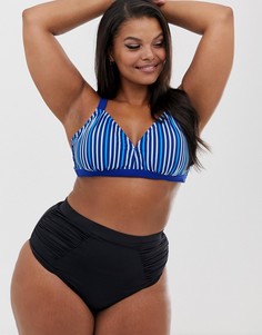 Бикини-топ в полоску Junarose - Мульти
