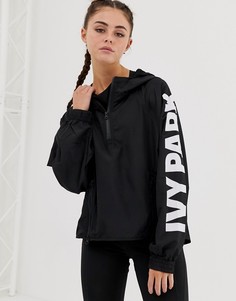 Куртка с логотипом и молнией Ivy Park - Черный