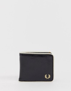 Черный классический бумажник Fred Perry - Черный