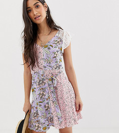 Платье мини с принтом Sisters Of The Tribe - Мульти