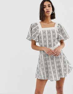 Платье мини Stevie May Noir - Мульти