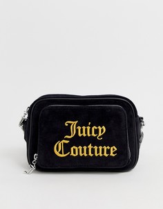 Сумка через плечо с логотипом Juicy Couture - Черный