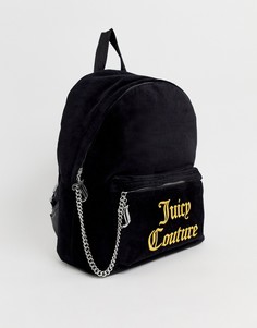 Рюкзак с логотипом Juicy Couture - Черный