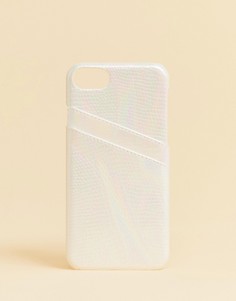 Белый чехол для iPhone от Monki - Мульти