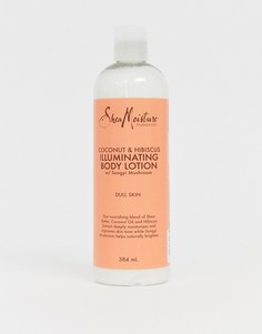 Осветляющий лосьон для тела с кокосом и гибискусом Shea Moisture, 384 мл - Бесцветный