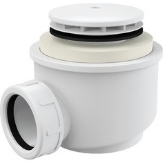 Сифон для душевого поддона AlcaPlast D52 белый (A47B-50)