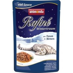 Паучи Animonda Rafine Wintertraum набор из 4-х вкусов для взрослых кошек 12*100г