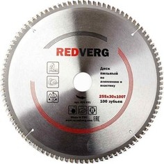 Диск пильный REDVERG твердосплавный 255х30 мм , 100 зубьев (800651)