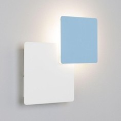 Настенный светодиодный светильник Eurosvet 40136/1 белый/голубой