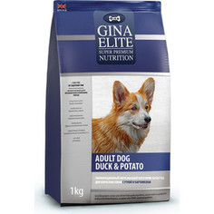 Сухой корм Gina Elite Adult Dog Duck & Potato с уткой и картофелем для взрослых собак 3кг (250002.0)