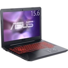 Ноутбук Asus FX504GE-E4633T (90NR00I3-M10740) Gunmetal 15.6 (FHD i7-8750H/8Gb/1Tb+256Gb SSD/GTX1050Ti 4Gb/W10)
