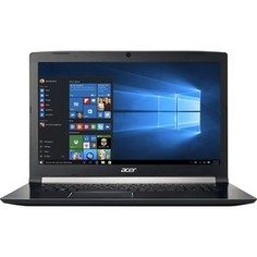 Ноутбук Acer Aspire A717-71G-76YX (NH.GTVER.004) black 17.3 (FHD i7-7700HQ/8Gb/1Tb+128Gb SSD/GTX1050 2Gb/Linux)