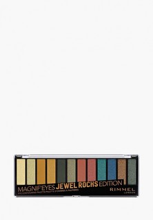 Палетка для глаз Rimmel Magnifeyes Palette, 9 Jewel Rocks Edition, 14,2 гр