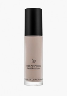 Тональная основа Rouge Bunny Rouge Milk Aquarelle, тон 071 Pecan Milk Parfait, 30 мл