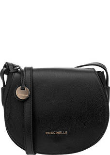 Кожаная сумка с откидным клапаном Clementine Soft Coccinelle