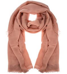 Легкий палантин кораллового цвета Coccinelle