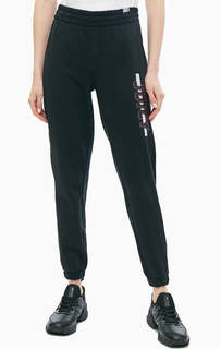 Укороченные черные брюки джоггеры Juicy by Juicy Couture