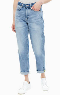 Синие укороченные джинсы бойфренд Hetta Relaxed Marc Opolo