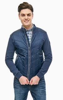 Синяя толстовка с утепленной передней частью Marc Opolo