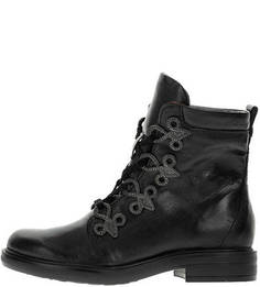 Высокие демисезонные ботинки из натуральной кожи Mjus