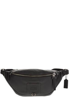 Поясная сумка из натуральной кожи Coach