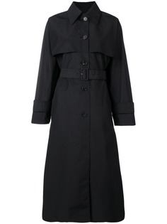 Prada тренч на пуговицах с поясом