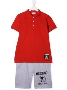 Moschino Kids шорты и футболка-поло