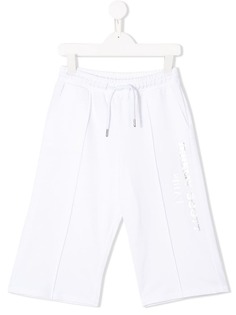 Jeremy Scott Junior спортивные брюки с принтом логотипа
