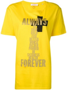 A.F.Vandevorst футболка с принтом Always Forever