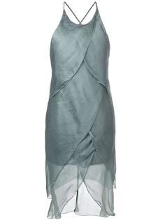 Giorgio Armani Vintage асимметричное платье с драпировкой