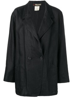 Fendi Vintage двубортный блейзер оверсайз