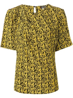 Fendi Vintage футболка с принтом