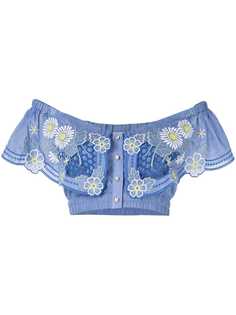 Alice Mccall укороченный топ Honeycomb Daisy