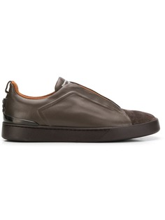 Ermenegildo Zegna XXX слипоны с эластичными боковыми панелями