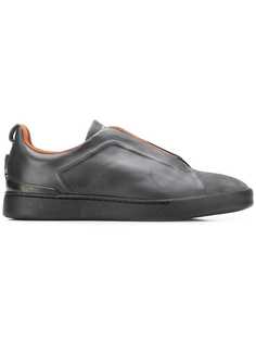 Ermenegildo Zegna XXX слипоны с эластичными боковыми панелями