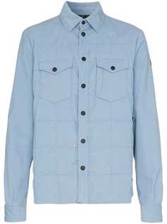 Moncler Grenoble утепленная куртка-рубашка