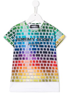 Jeremy Scott Junior футболка в клетку