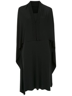 Uma Raquel Davidowicz платье Luz с рукавами кейп