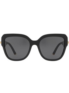 Dolce & Gabbana Eyewear солнцезащитные очки в крупной квадратной оправе