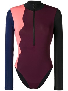 Angelys Balek longsleeved swimsuit