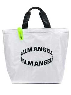 Palm Angels logo print shopper