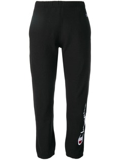 Champion cropped logo track pants