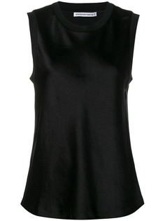 T By Alexander Wang майка с круглым вырезом