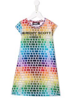 Jeremy Scott Junior платье в клетку