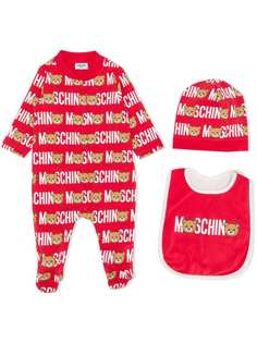 Moschino Kids пижама с логотипом