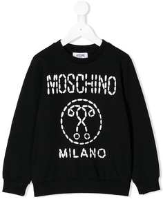 Moschino Kids свитер с логотипом