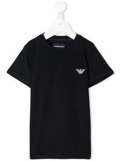 Emporio Armani Kids футболка с короткими рукавами и логотипом