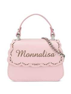 Monnalisa сумка с тисненым логотипом