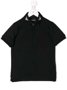 Emporio Armani Kids рубашка-поло с логотипом
