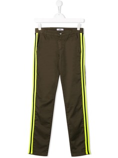 Msgm Kids брюки с лампасами